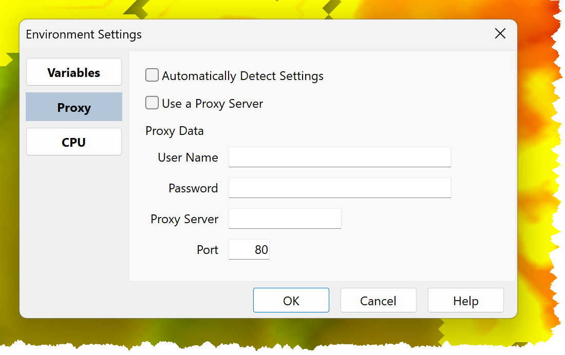 dlgEnvironmentSettingsProxy