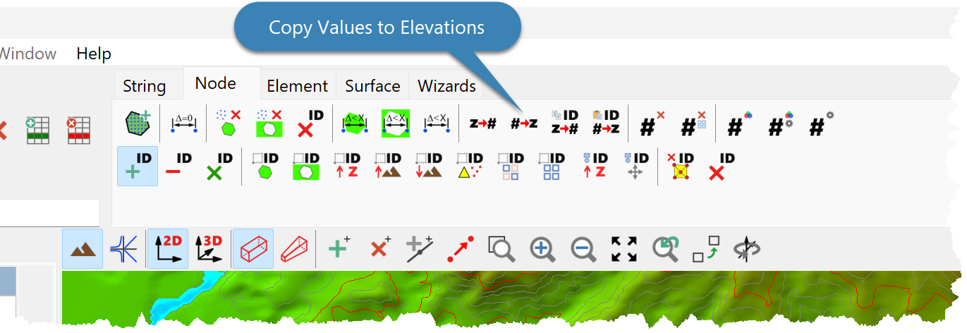 NodeValuesToElevations