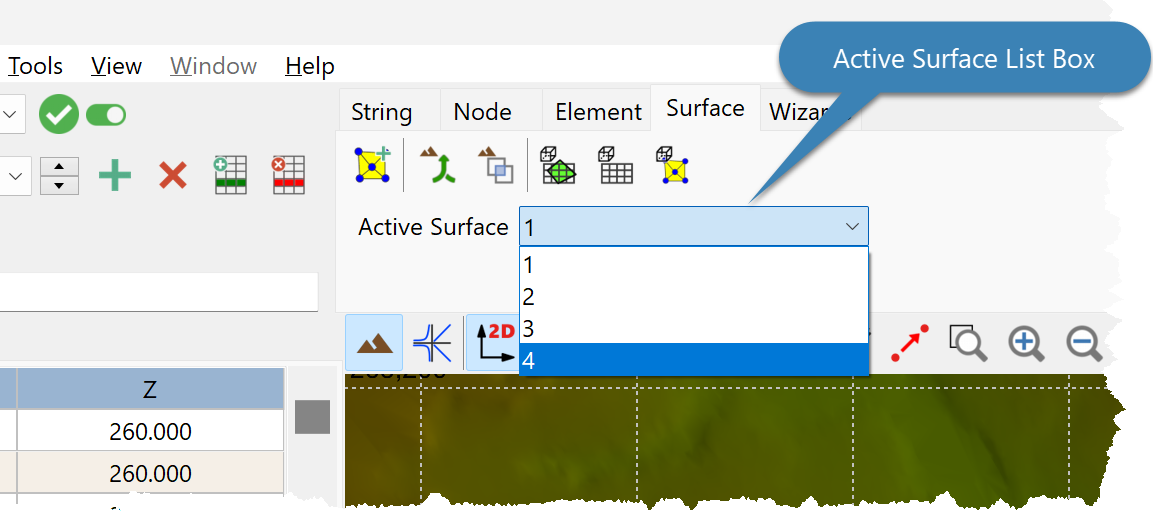 SurfaceActiveSurfaceListBox